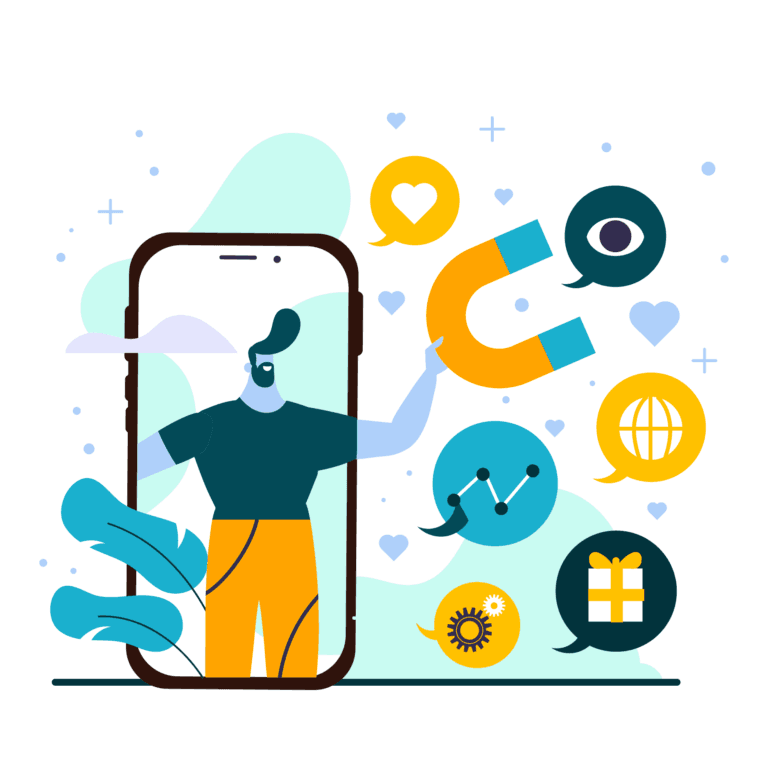 Wachstum in sozialen Medien